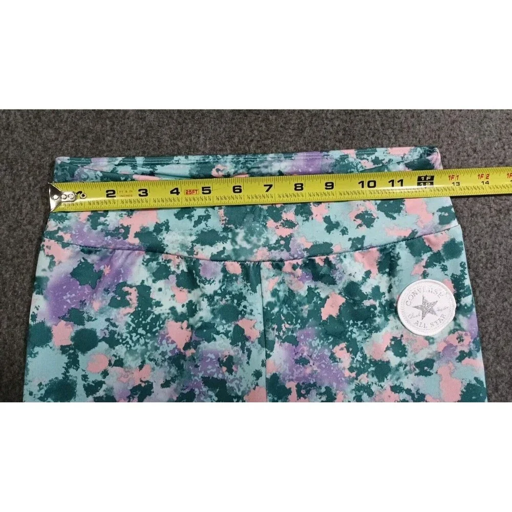 Converse Girls Light Aqua Leggings New With Tags Size Large 12/13 Years